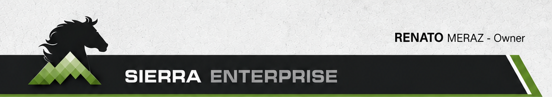Sierra Enterprise original horse and mountain logo